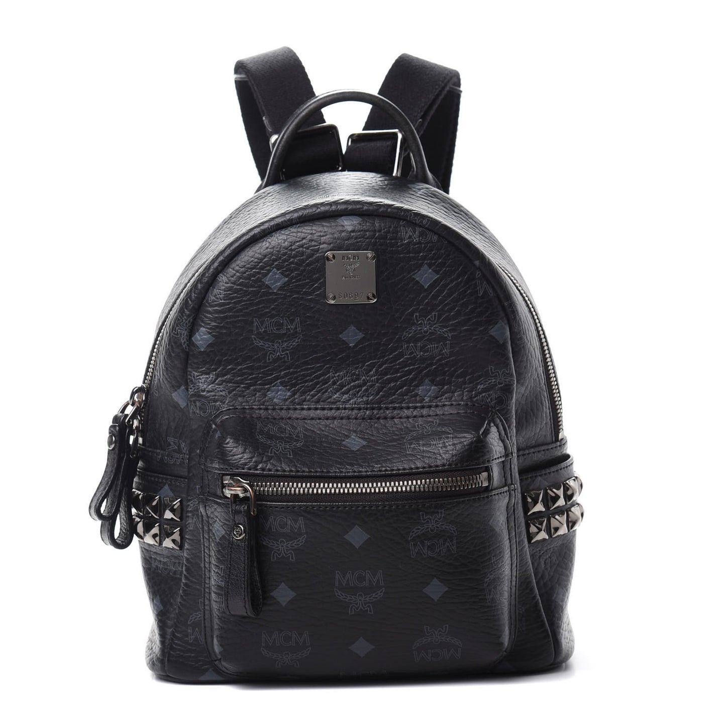 Visetos Side Stud Mini Stark Backpack Black