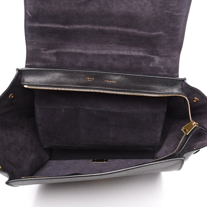 Celine Smooth Calfskin Medium Trapeze Black 4 of 14