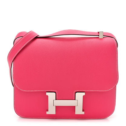 Hermes Epsom Constance 24 Rose Tyrien 1 of 11
