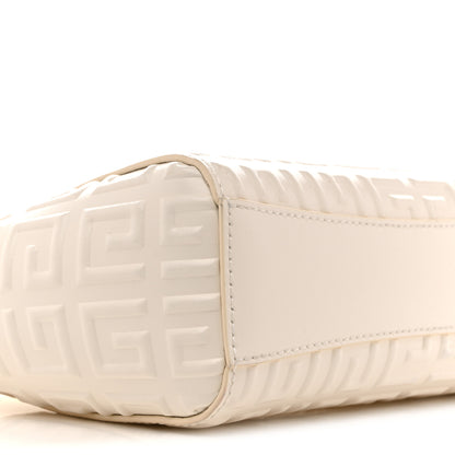 Givenchy Calfskin Logo Embossed XS Antigona 4G Ivory 9 of 14