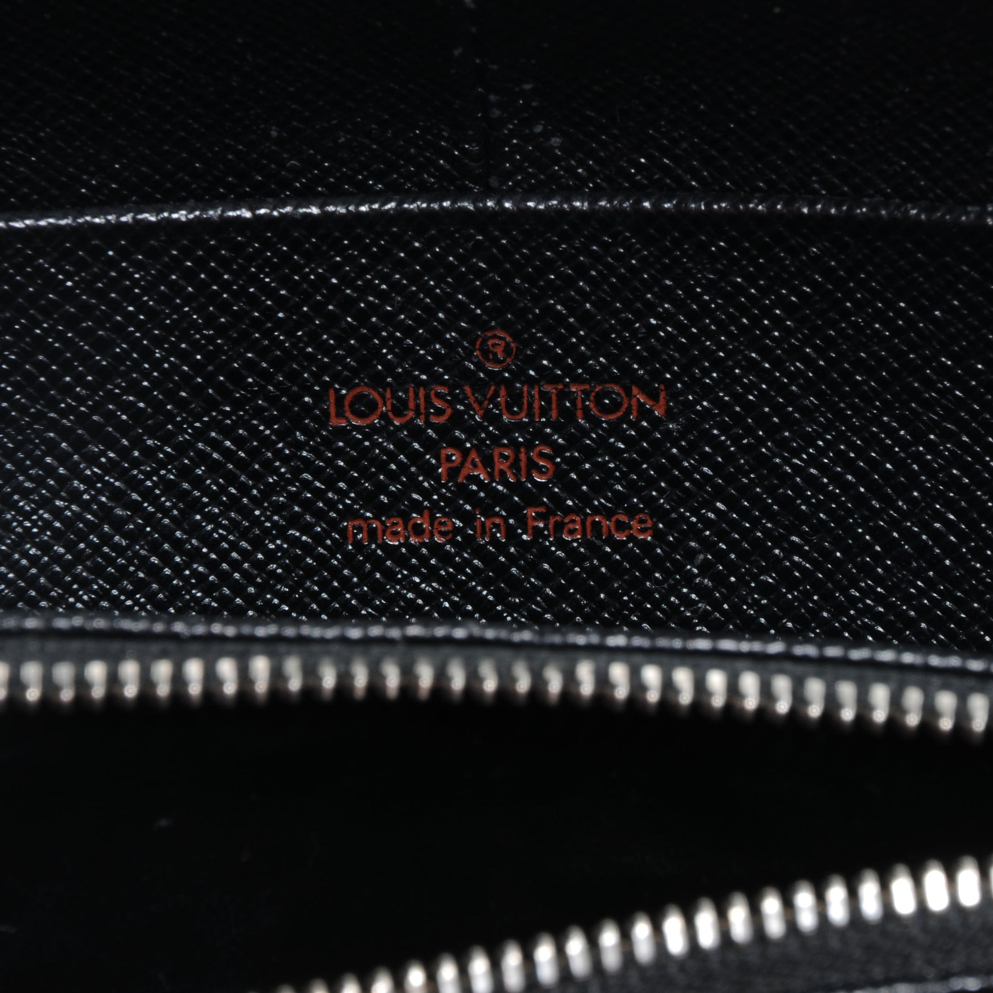Louis Vuitton Epi Demi Lune Wallet Black 6 of 9
