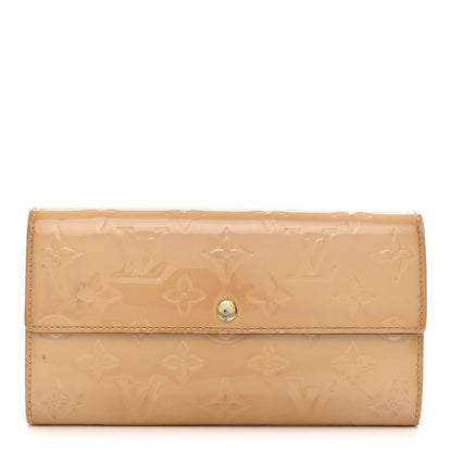 Louis Vuitton Vernis Sarah Wallet Rose Florentin 1 of 10