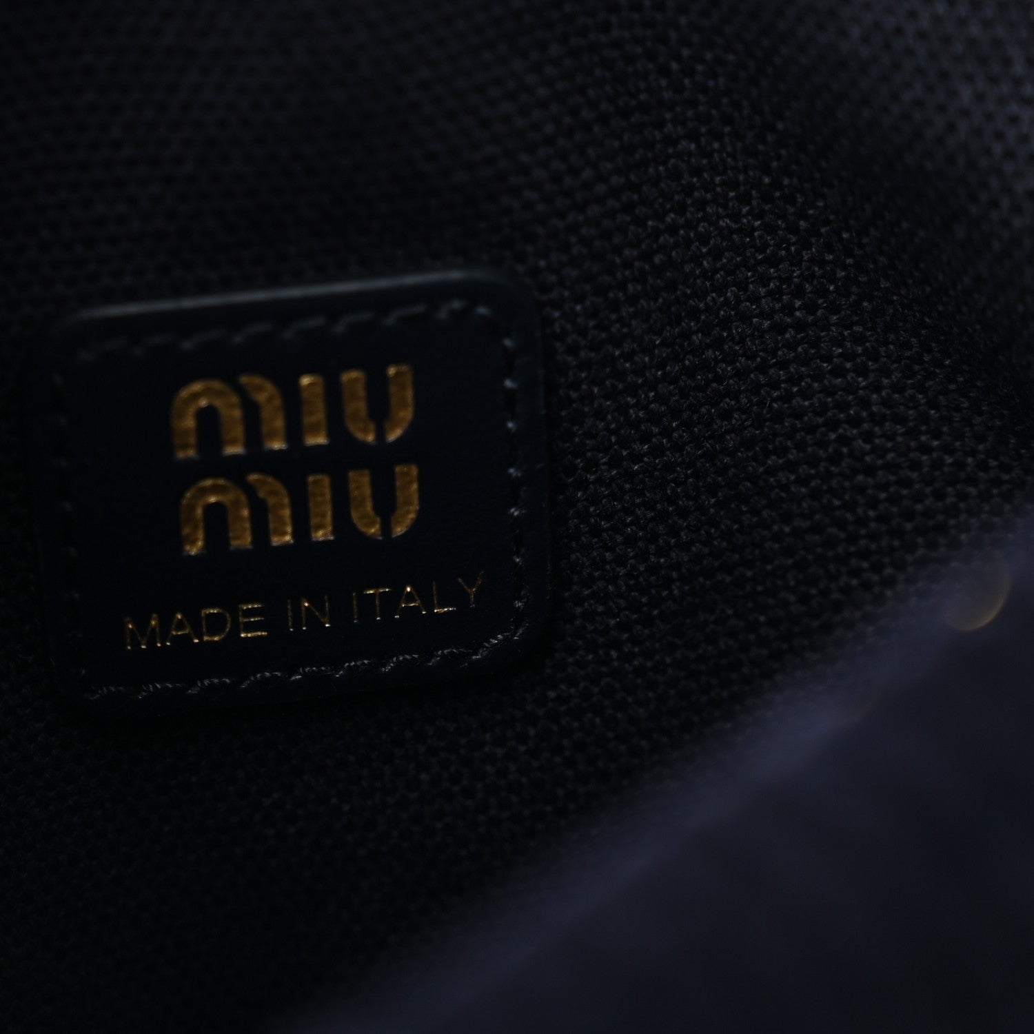 Miu Miu Velvet Pouch Bag Navy Amaranto 6 of 9