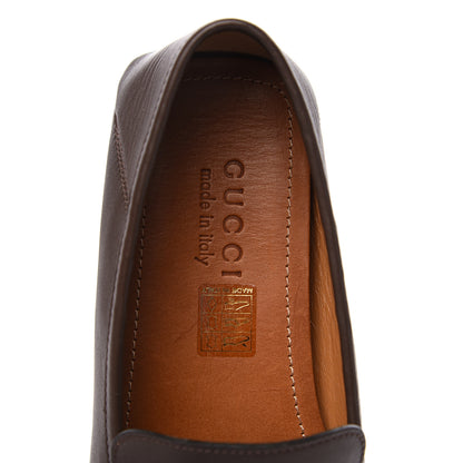 Gucci Nappa Mens Bee Driver Loafers 6.5 Cuir 5 of 10