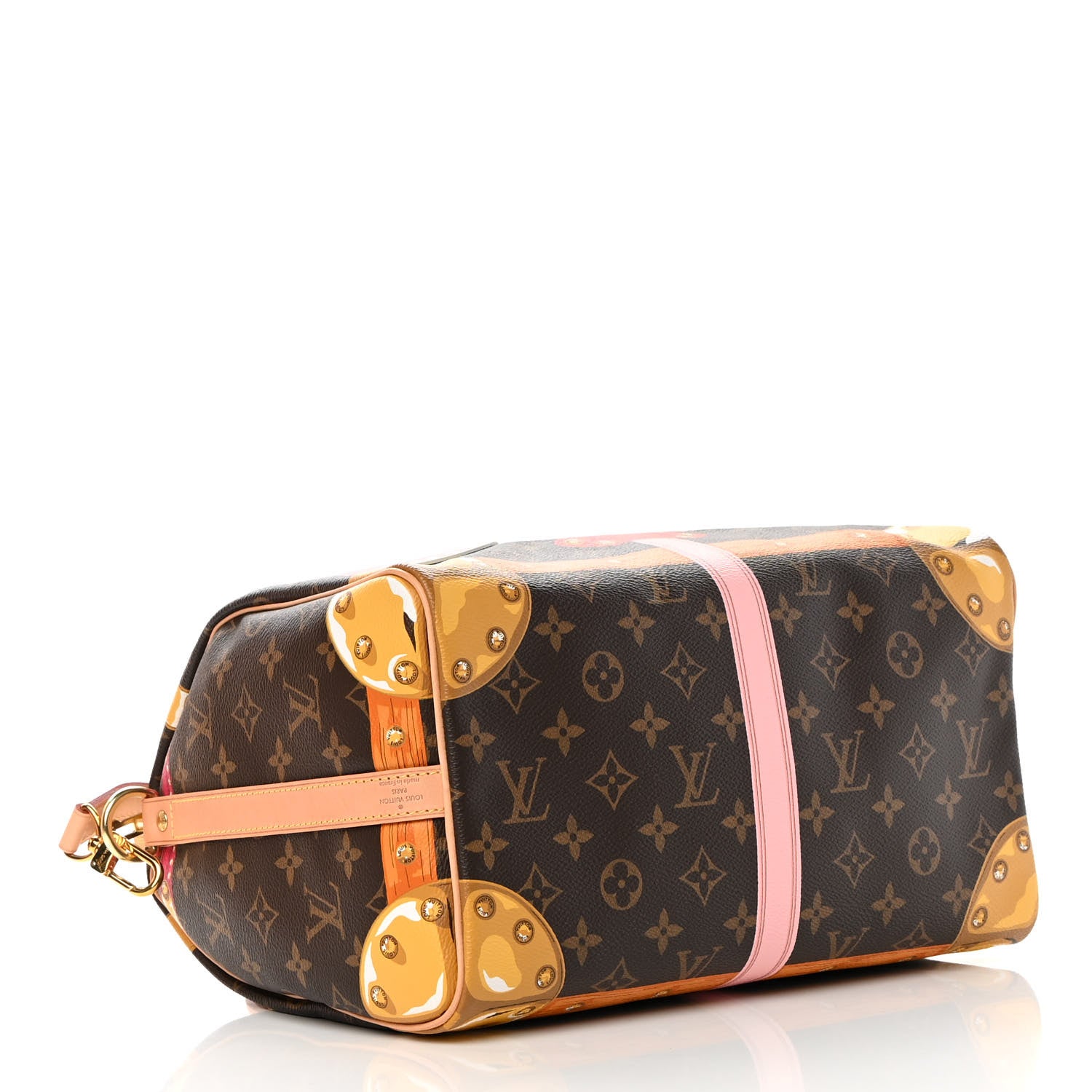 Louis Vuitton Monogram Summer Trunks Speedy Bandouliere 30 4 of 14