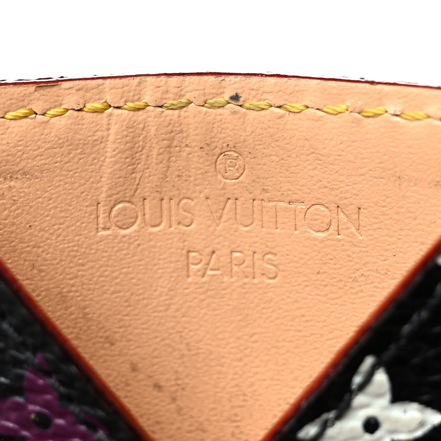 Louis Vuitton Monogram Multicolor Mirror and Case Pouch Black 7 of 10