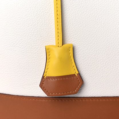 Hermes Evercolor Swift Transat Sailor Bag Gold White Jaune De Naples 14 of 18