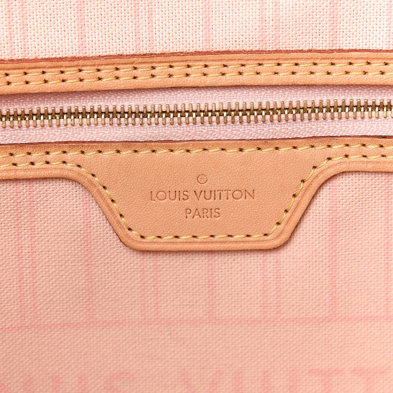 Louis Vuitton Damier Azur Neo Neverfull MM Rose Ballerine 5 of 8