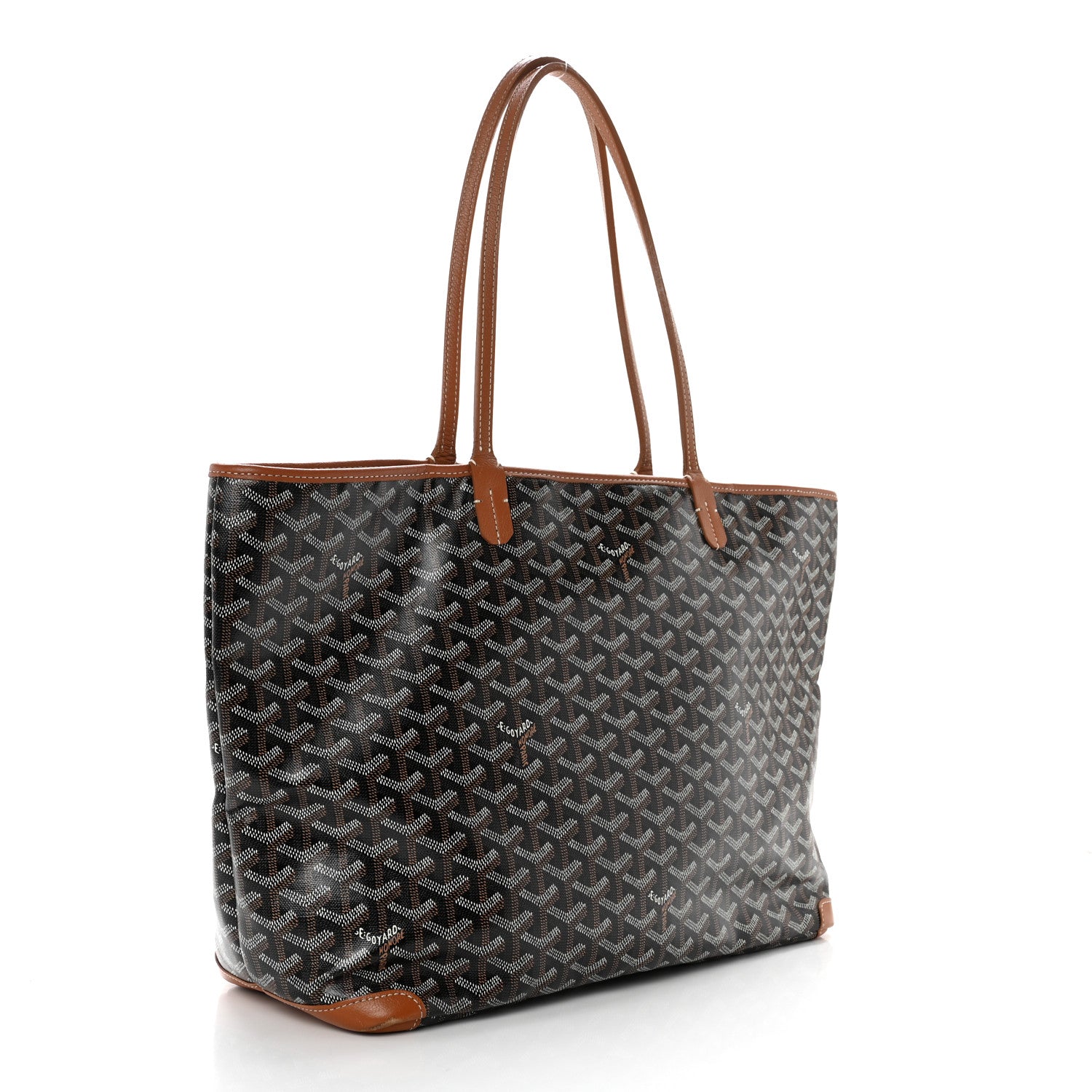 Goyard Goyardine Artois MM Black Gold 2 of 10