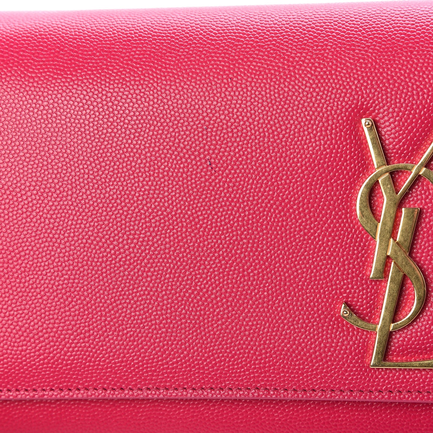 Grain De Poudre Classic Monogram Cassandre Clutch Lipstick Fuchsia