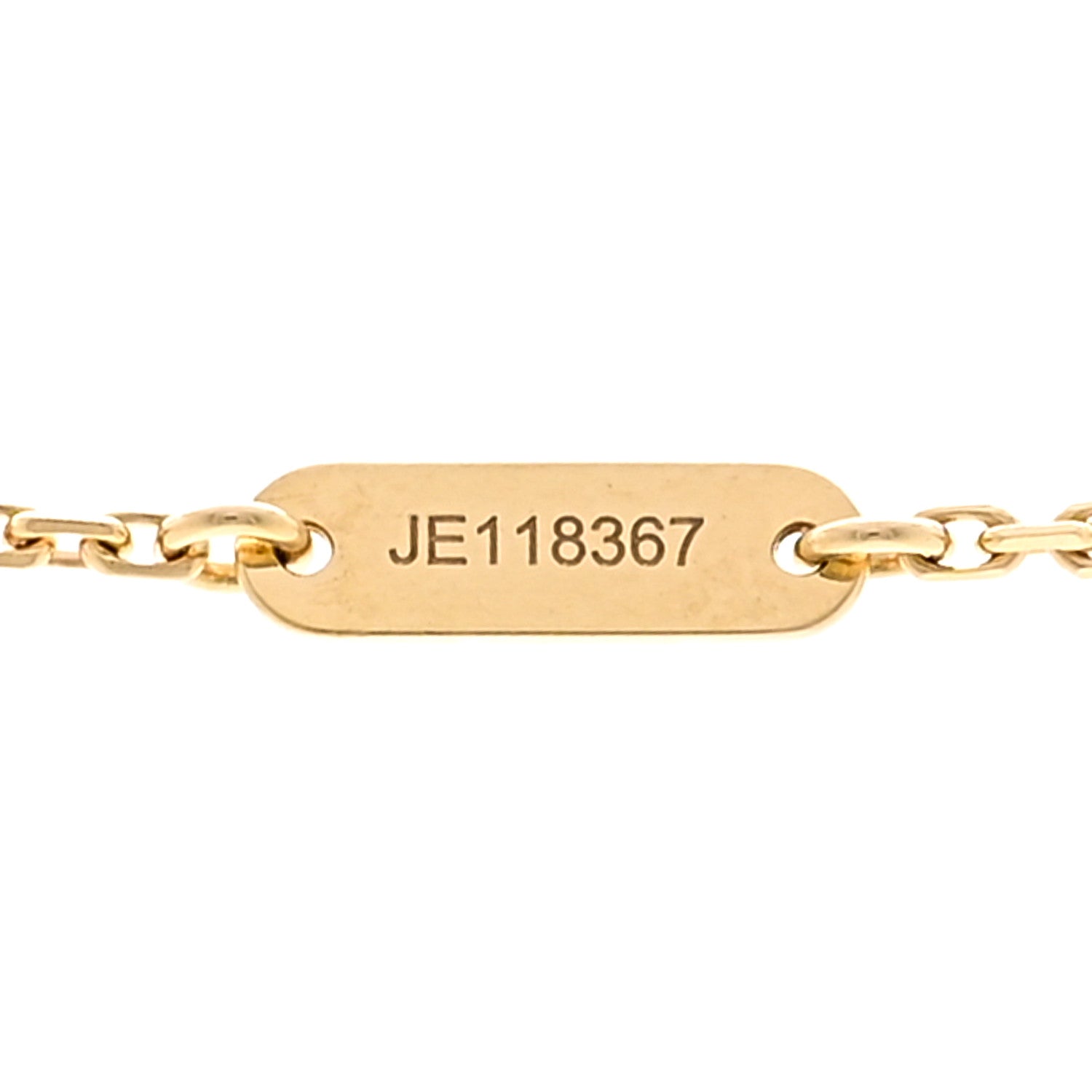 Van Cleef & Arpels 18K Yellow Gold Turquoise Vintage Alhambra Pendant Necklace 5 of 5