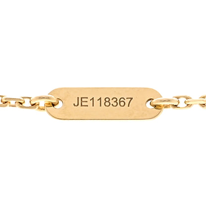 Van Cleef & Arpels 18K Yellow Gold Turquoise Vintage Alhambra Pendant Necklace 5 of 5