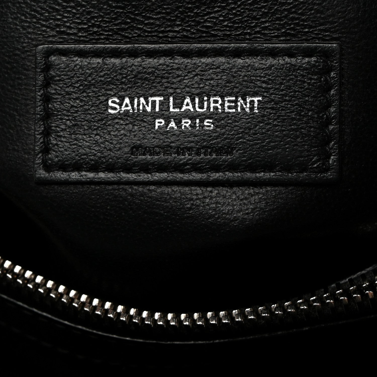 Saint Laurent Calfskin Y Quilted Monogram Small Loulou Chain Satchel Black 6 of 10