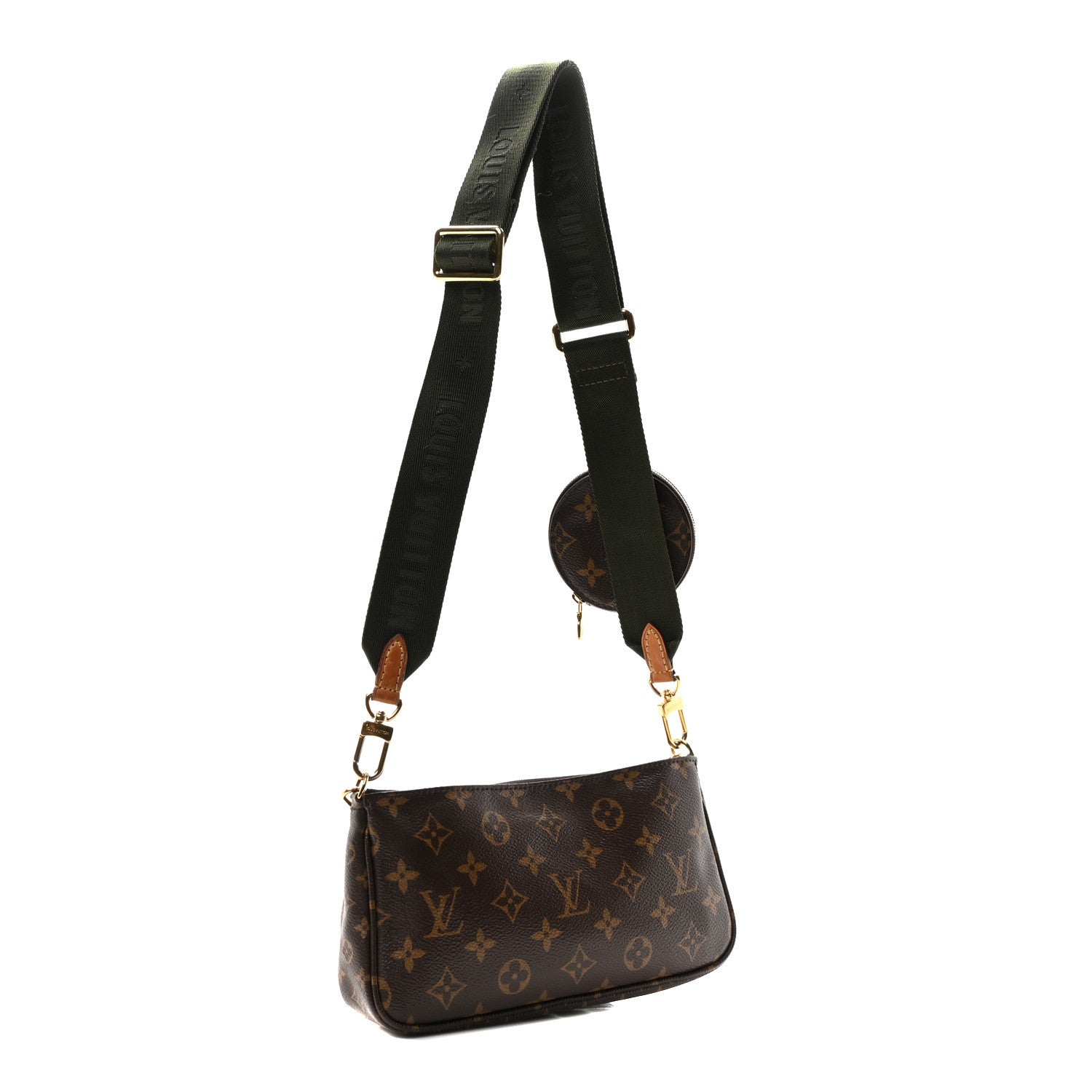 Louis Vuitton Monogram Multi Pochette Accessories Kaki 3 of 11