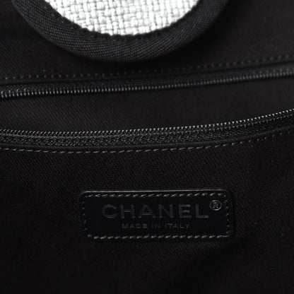 Chanel Canvas Medium Deauville Tote Grey 8 of 10