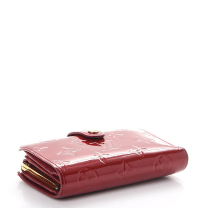 Louis Vuitton Vernis French Purse Wallet Pomme D'Amour 4 of 20