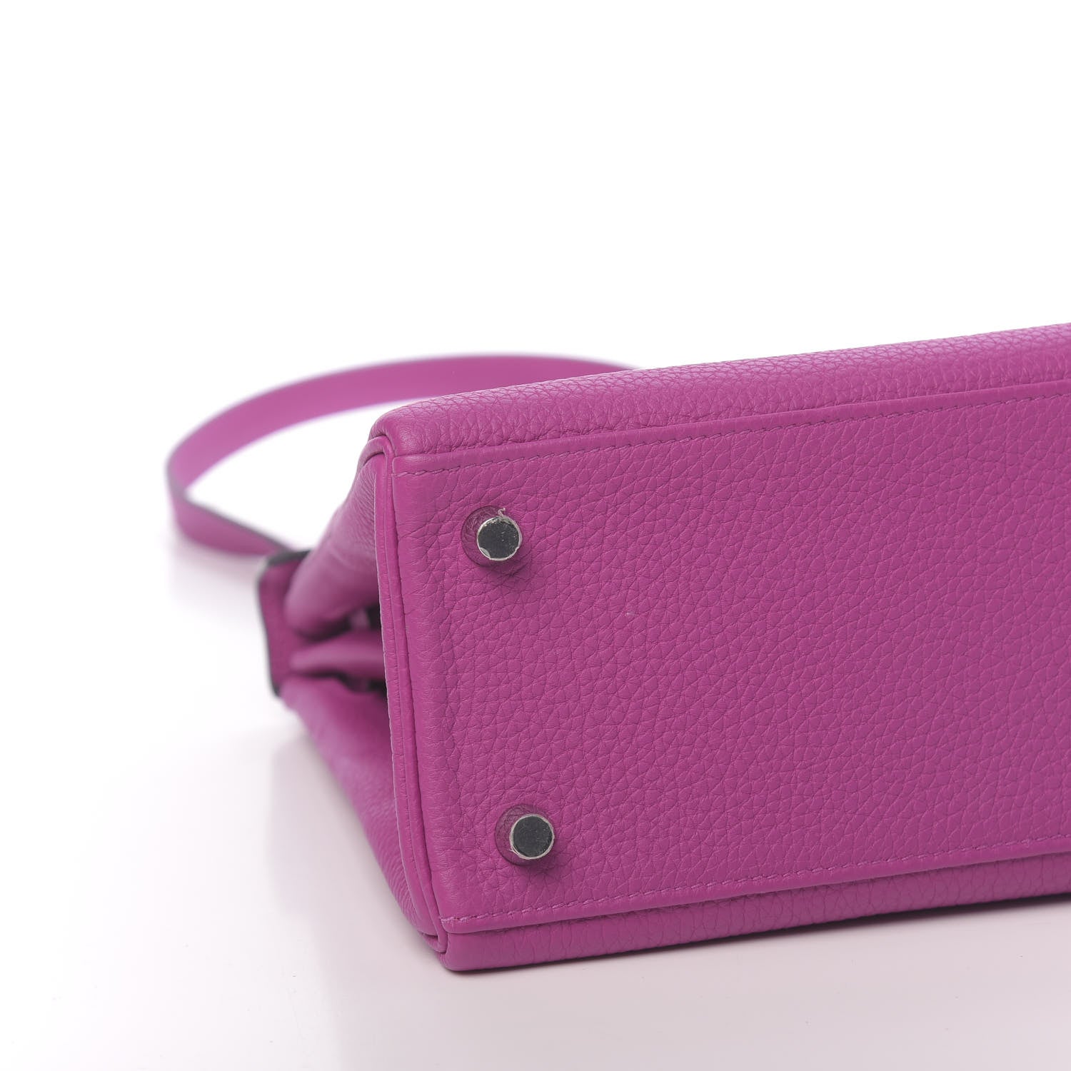 Hermes Togo Kelly Retourne 25 Rose Pourpre 9 of 11