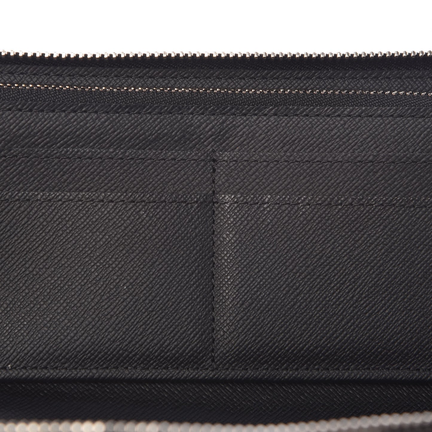 Epi Zippy Vertical Wallet Black