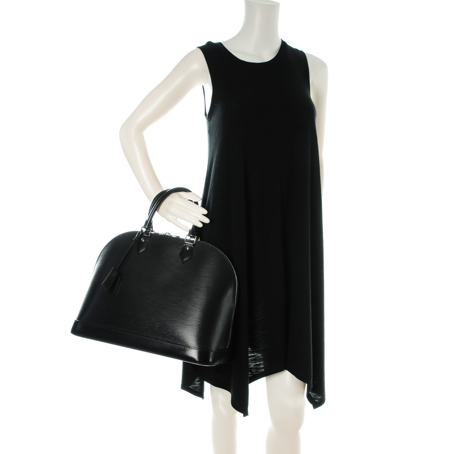 Louis Vuitton Epi Alma GM Black 2 of 7