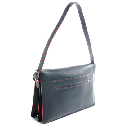 Celine Calfskin Suede Diamond Clutch Jungle 3 of 8