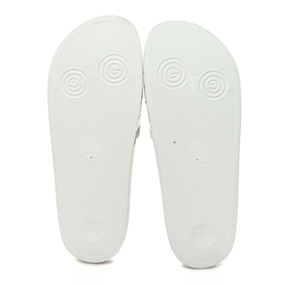Gucci Rubber Web Mens Pool Slide Sandals 11 Great White 5 of 8