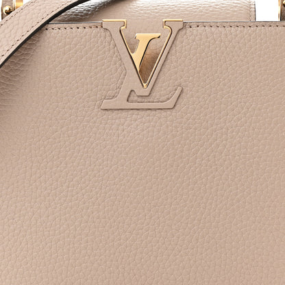 Louis Vuitton Taurillon Capucines BB Galet 8 of 11