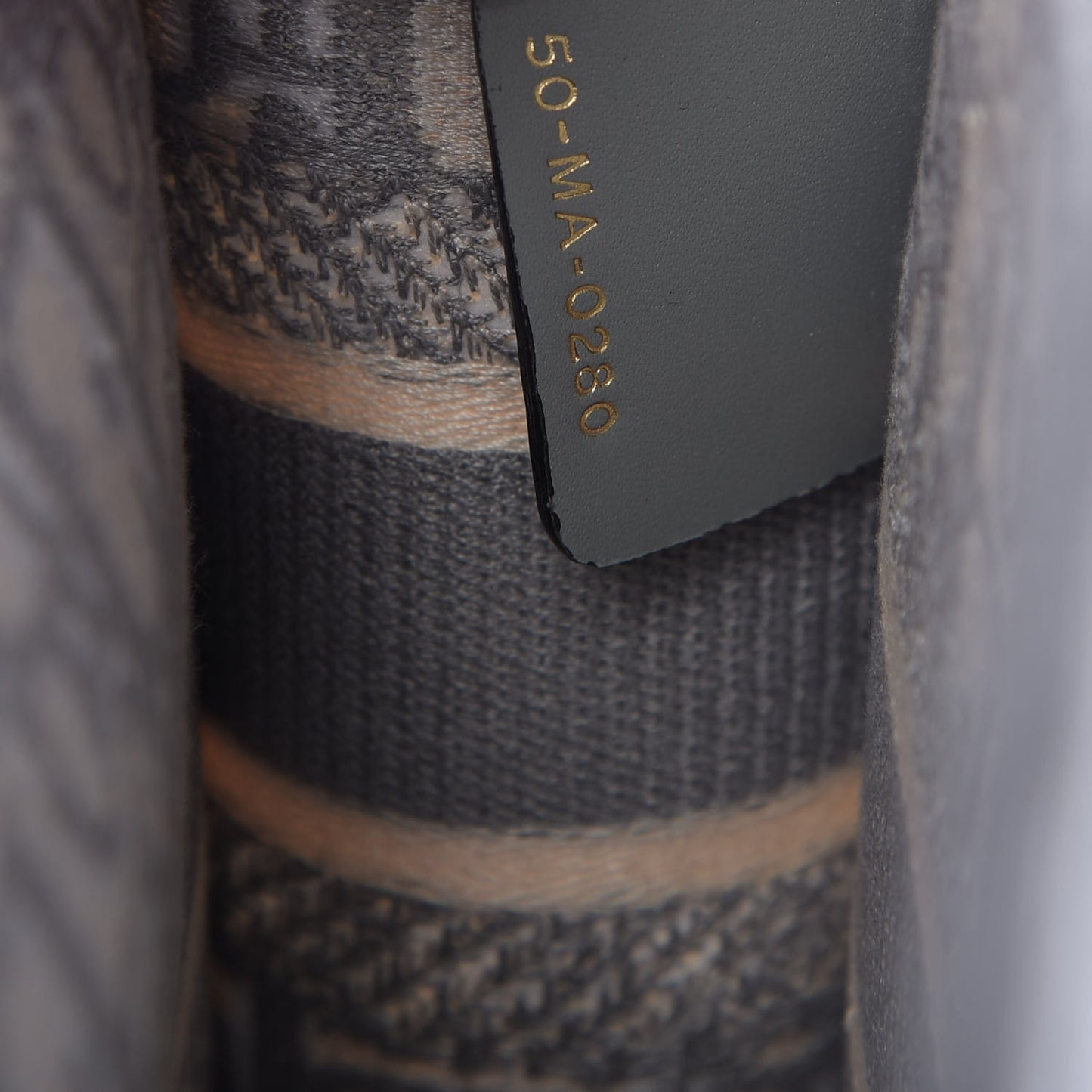 Oblique Mini Book Tote Grey Multicolor