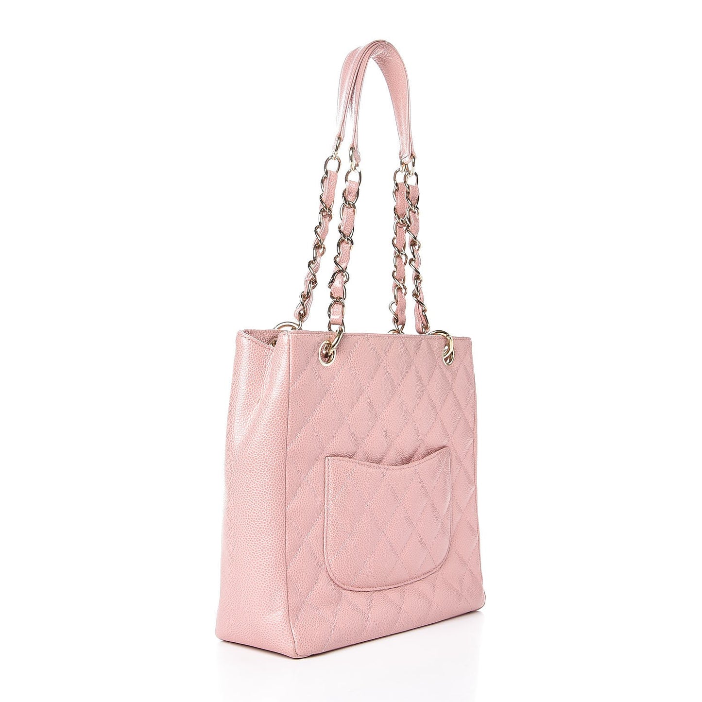 Caviar Petit Shopping Tote PST Pink