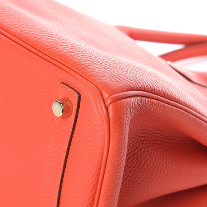 Hermes Togo Birkin 30 Capucine 34 of 35