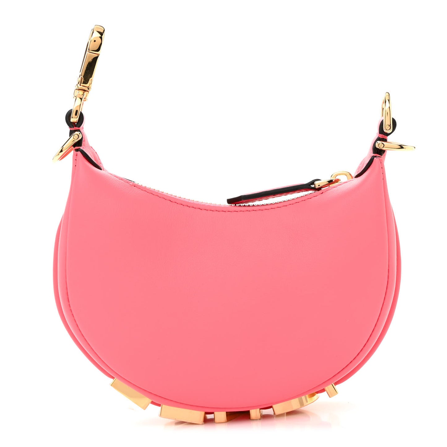 Vitello Grace New Matte Nano Fendigraphy Hobo Charm Pink Dalia