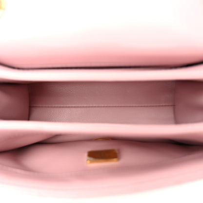 Chanel Lambskin Quilted Mini Color Match Flap Light Pink 5 of 11