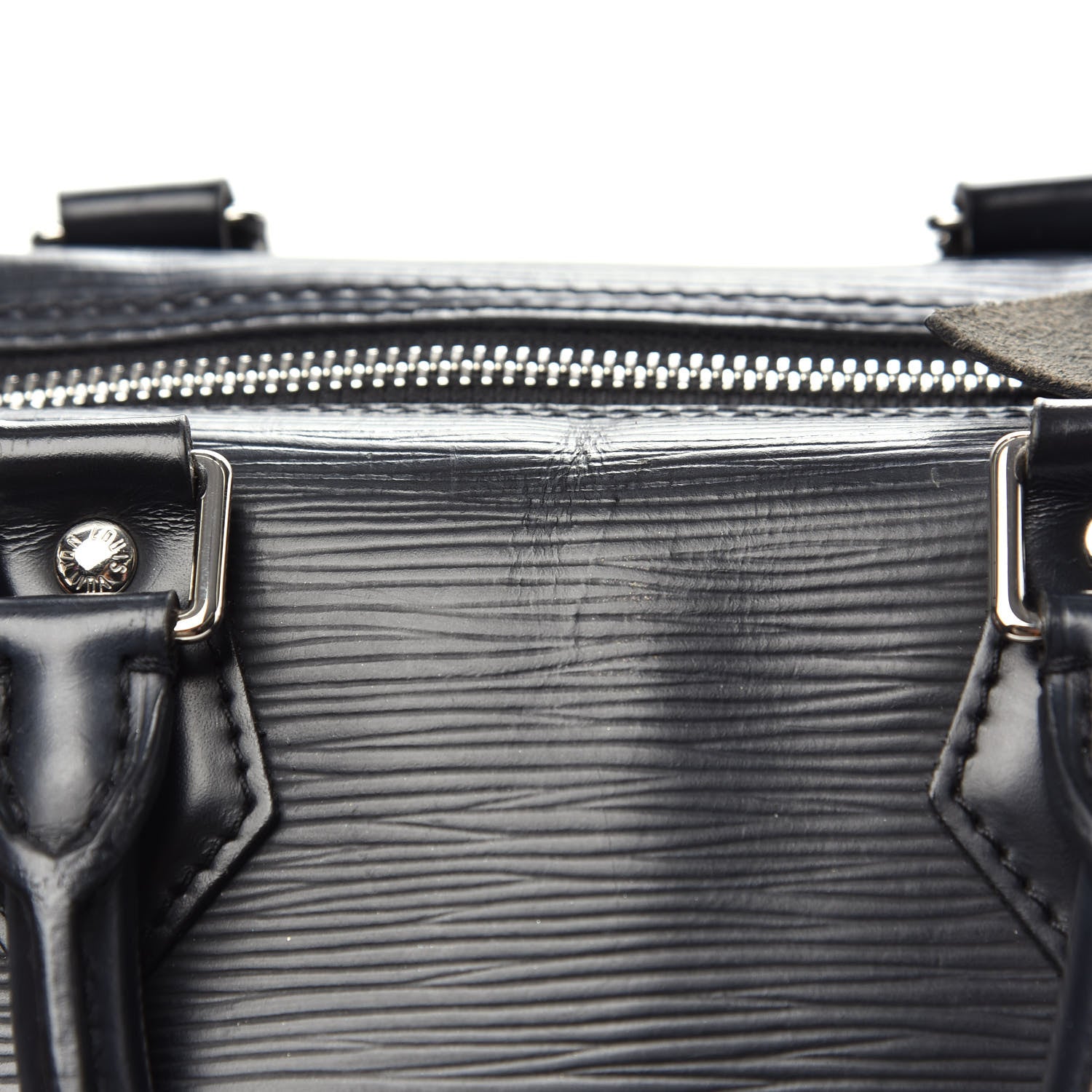 Louis Vuitton Epi Speedy 25 Black 12 of 12