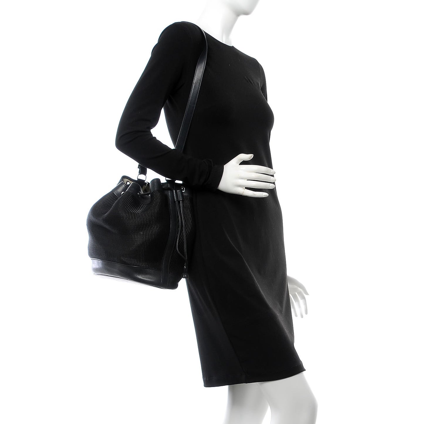 Barenia Crinoline Market Bag Black