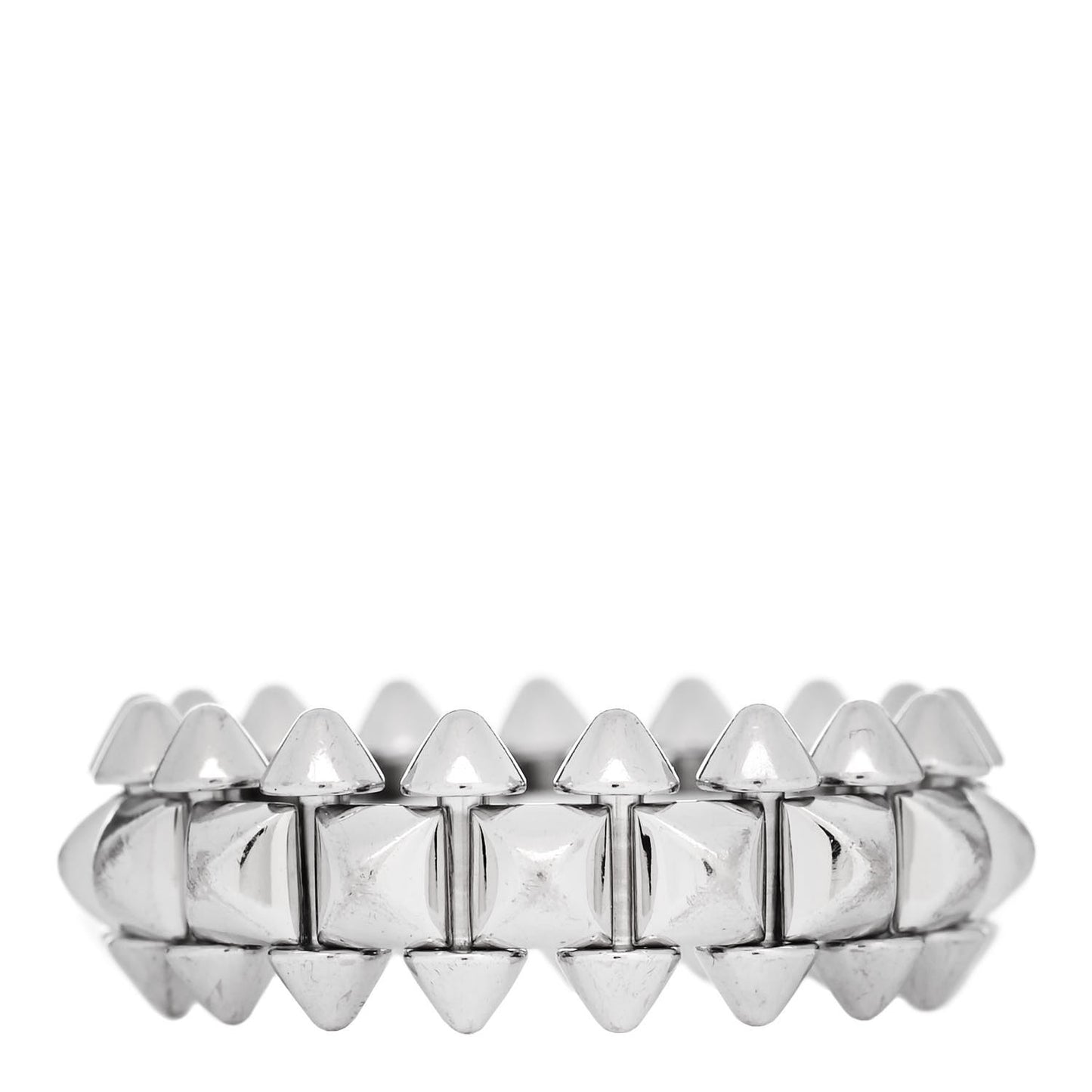 18K White Gold MM Clash De Cartier Ring 52 6
