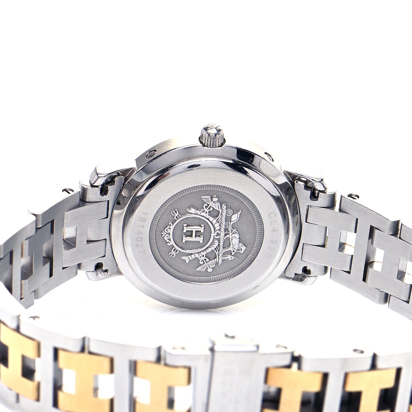 Stainless Steel 24mm Clipper Quartz Watch Black