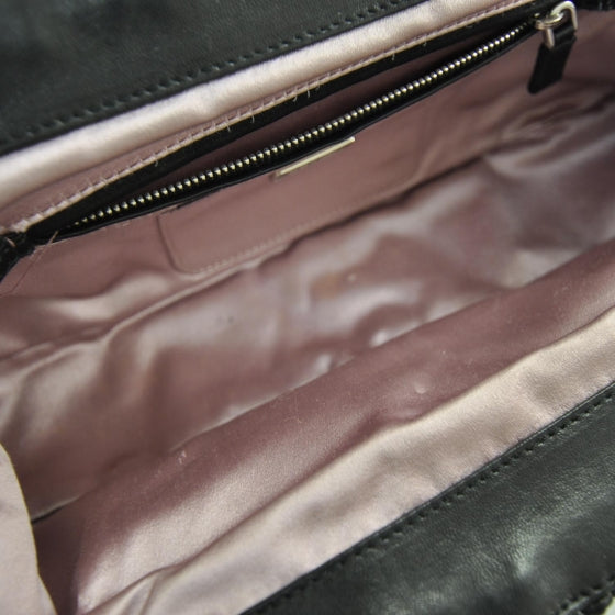 Nappa Sera Evening Clutch Black
