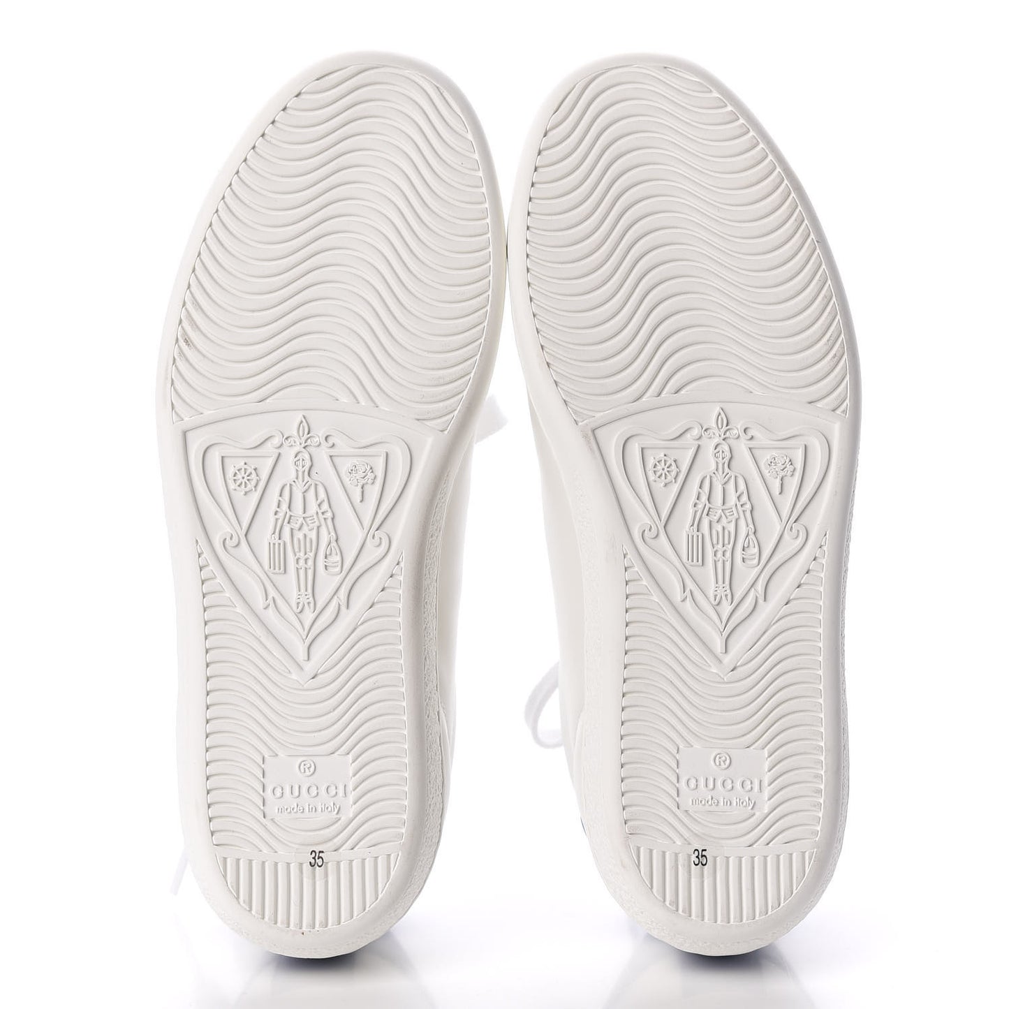 Calfskin Miro Soft Tennis Embroidered Womens Ace Sneakers 35 White Rio Blue