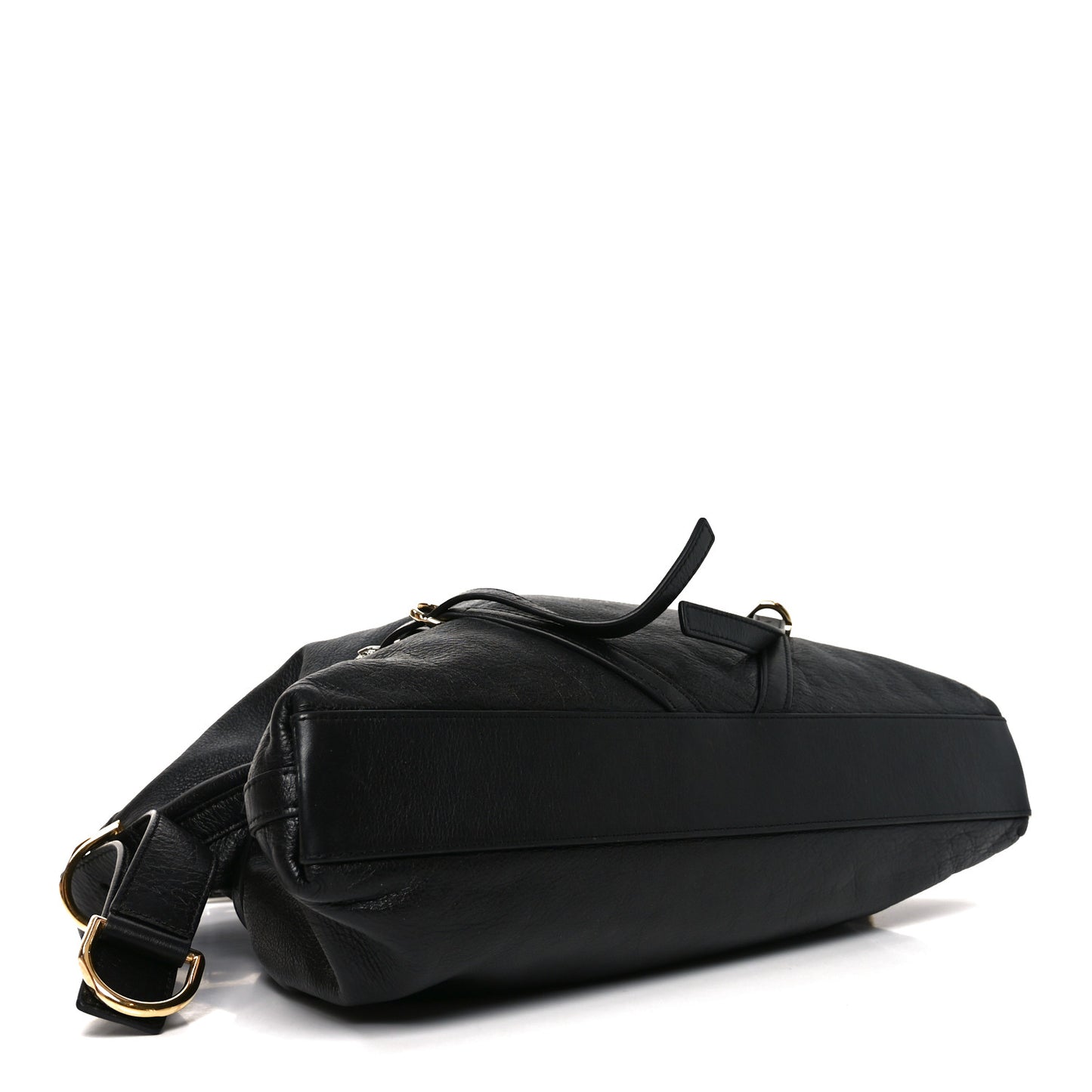 Calfskin Medium Voyou Bag Black