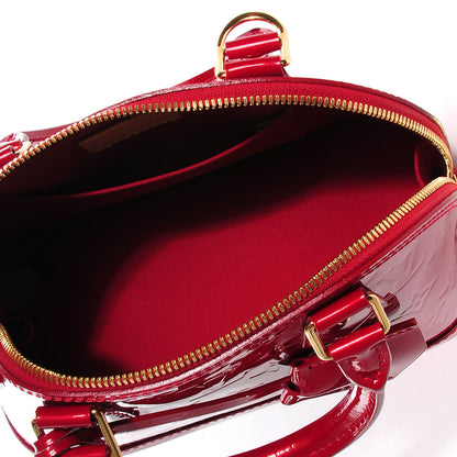 Louis Vuitton Vernis Alma BB Pomme D'Amour 5 of 7