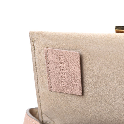 Chloe Grained Lambskin Mini Drew Shoulder Bag Cement Pink 6 of 11