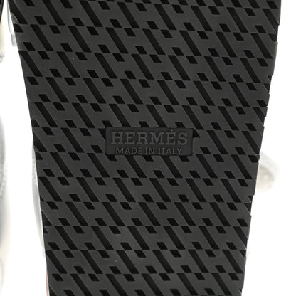 Hermes Neoprene Mens Giorno Sandals 42.5 Ivoire Pierre 7 of 9