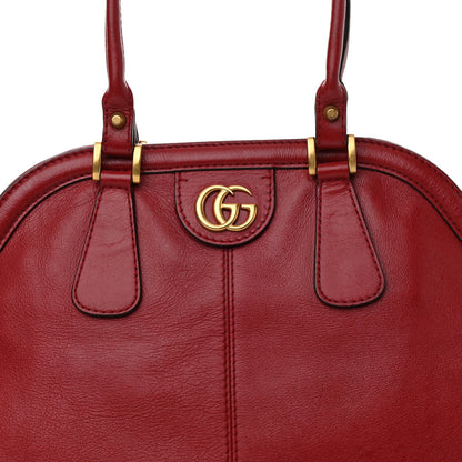 Gucci Calfskin Large Re(Belle) Top Handle Bag Red 7 of 12