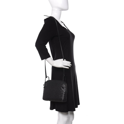 Bottega Veneta Nappa Intrecciato Nodini Bag Black 2 of 12