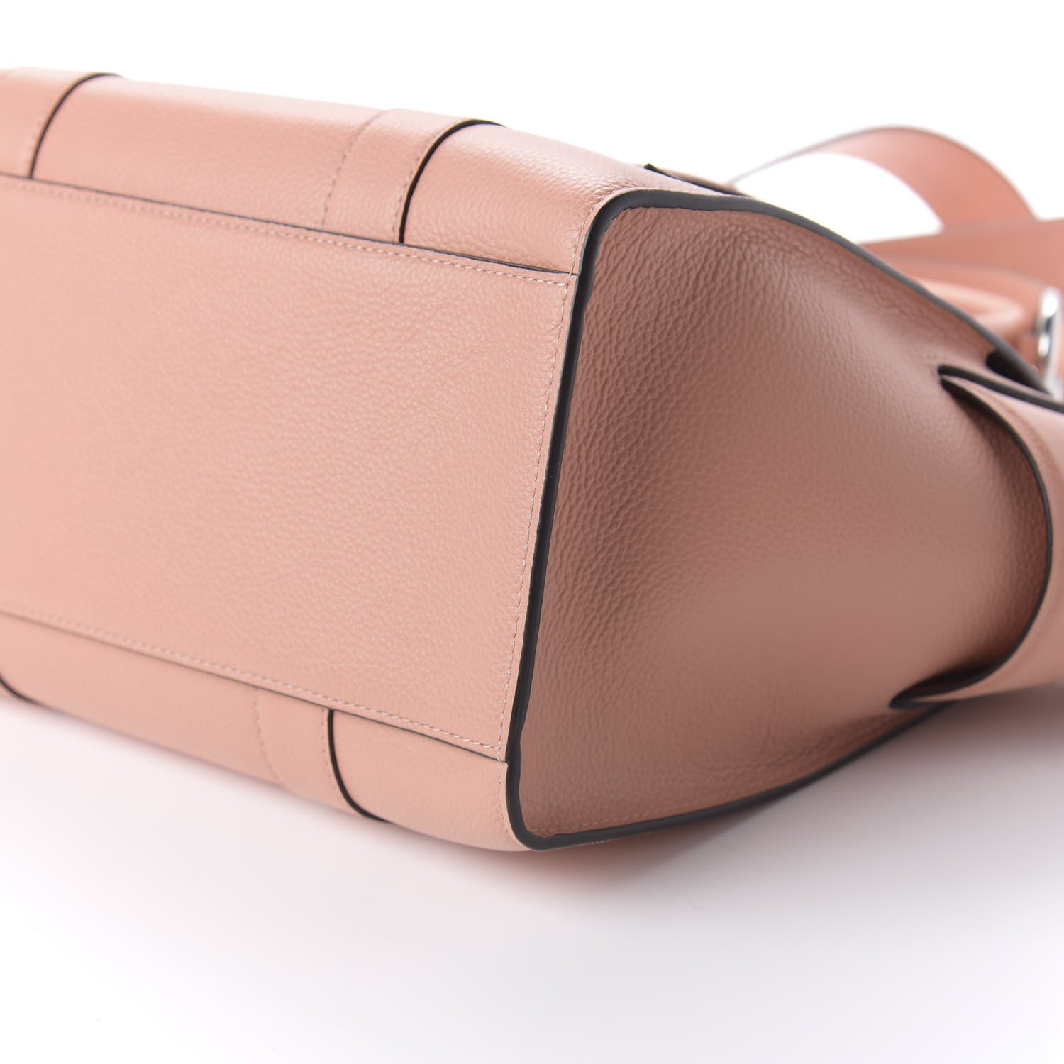 Mulberry x ACNE STUDIOS Grained Calfskin Musubi Bayswater Satchel Pink 7 of 9