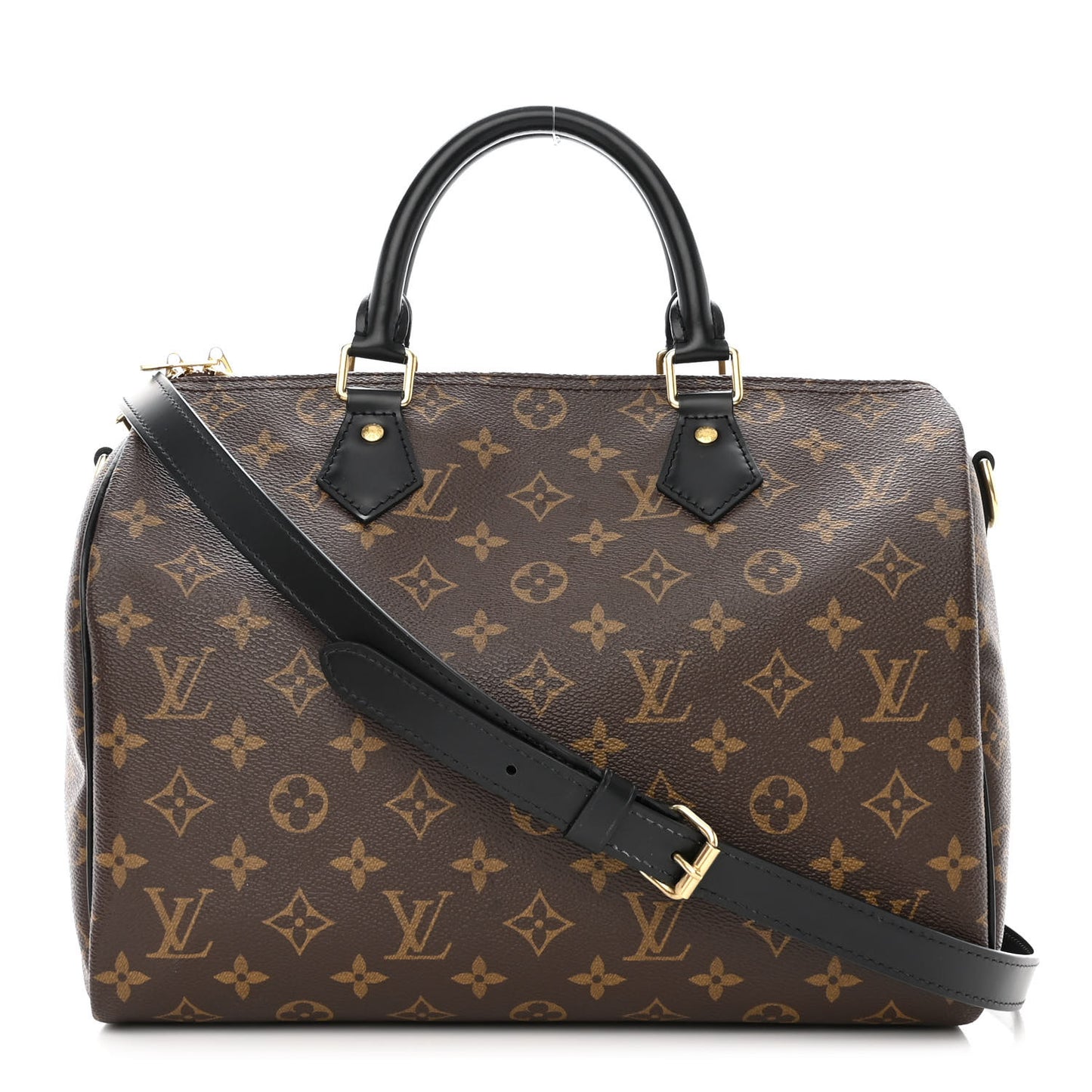 Monogram My World Tour Speedy Bandouliere 30 Black