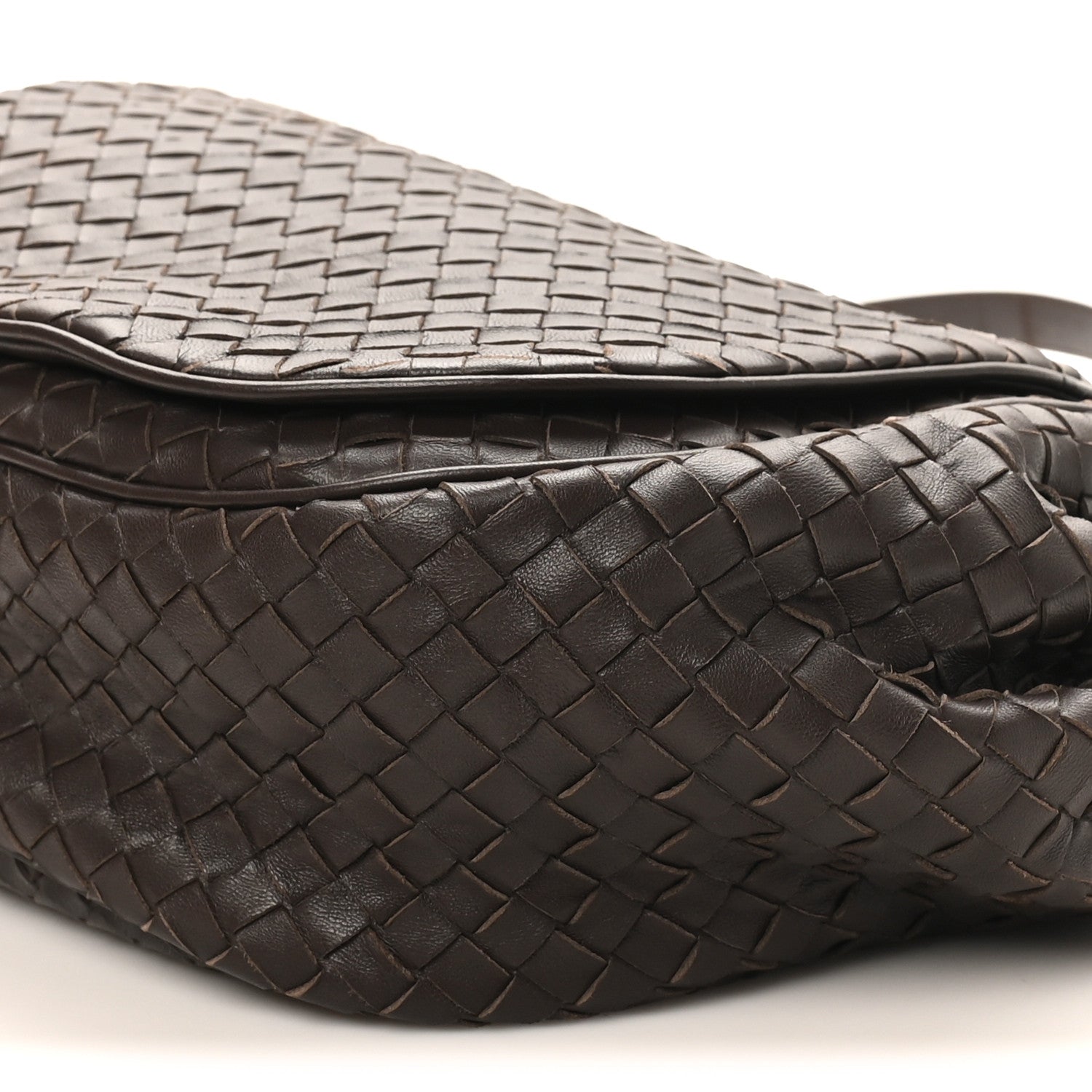 Bottega Veneta Nappa Intrecciato Messenger Bag Ebano 9 of 9