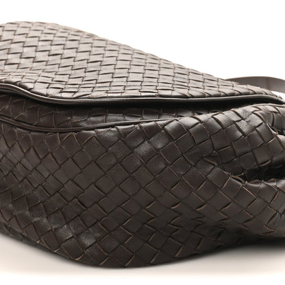 Bottega Veneta Nappa Intrecciato Messenger Bag Ebano 9 of 9
