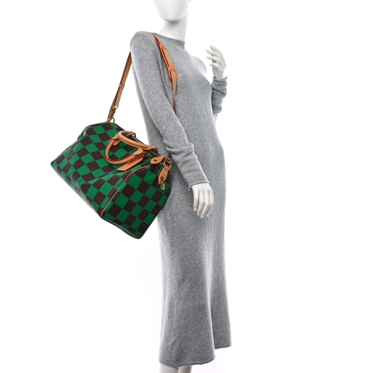 Damier Pop Speedy Bandouliere 40