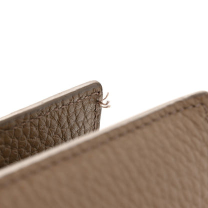 Saint Laurent Grained Calfskin Small Sac De Jour Taupe 15 of 22