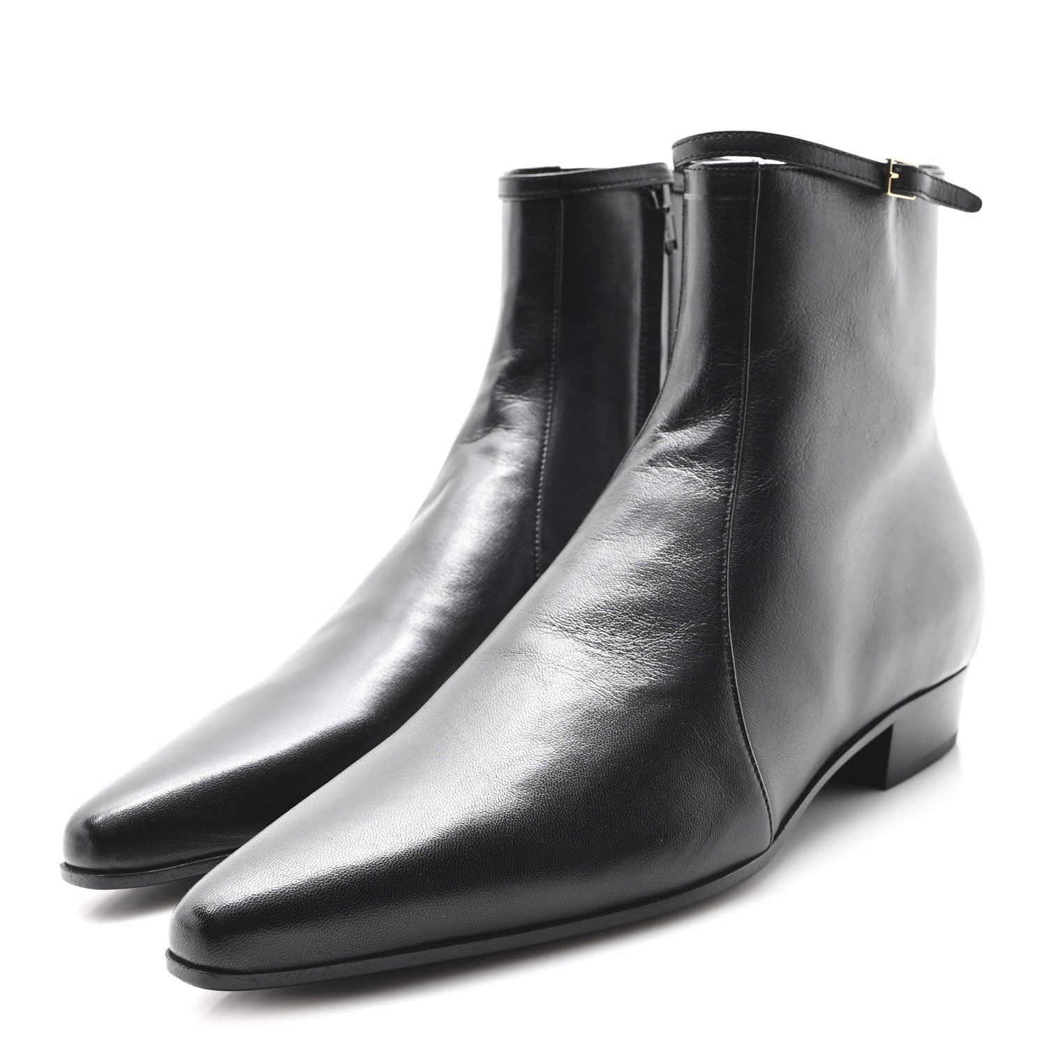 Saint Laurent Calfskin Mens Arsun Ankle Boots 41.5 Black 4 of 10